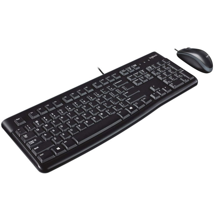 Logitech MK120 Combo de Teclado y Ratón USB Negro